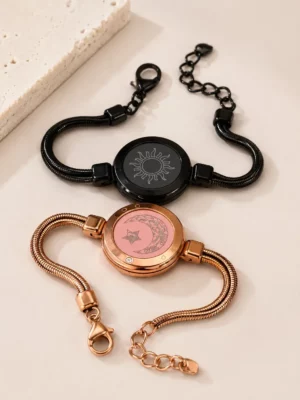 Magnetic Sun & Moon Couple Bracelet Set – Matching Love Bracelets for Couples