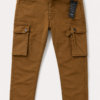 Men's Premium Brown Cargo Pants – Stylish Utility Fit
